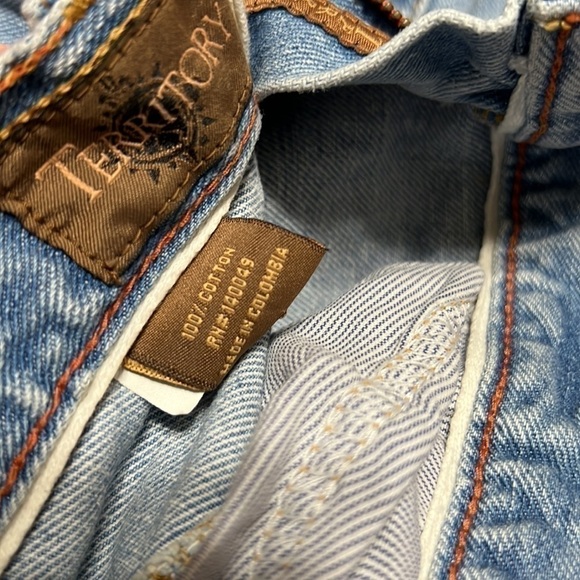 Territory Ahead Light Blue Denim Jeans Women Size 10 - Picture 8 of 13
